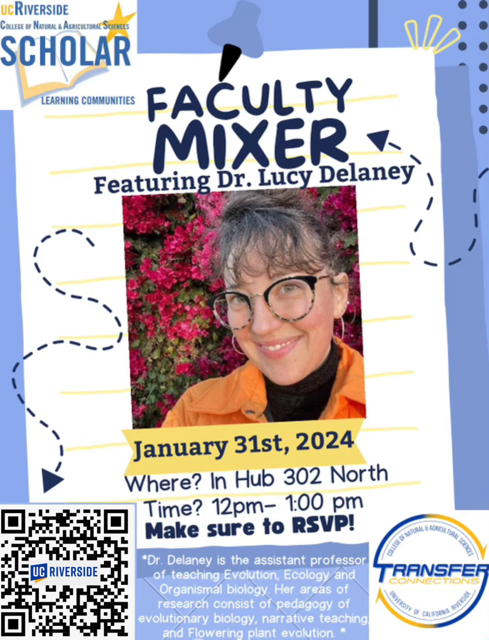 Faculty-Student Mixer With Dr. Lucy Delaney