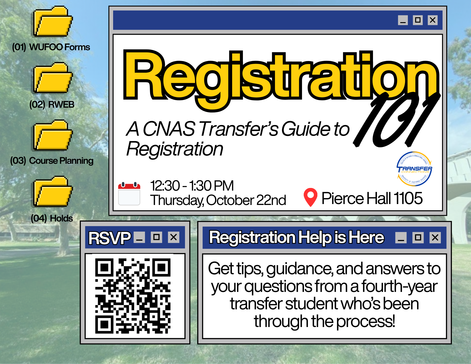 Art's Registration Workshop