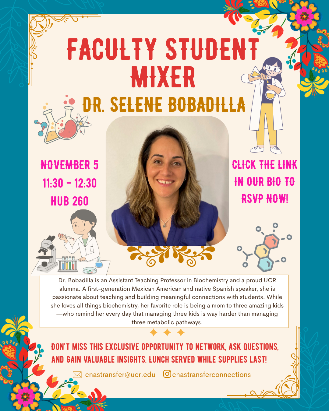 Faculty Student Mixer- Bobadilla