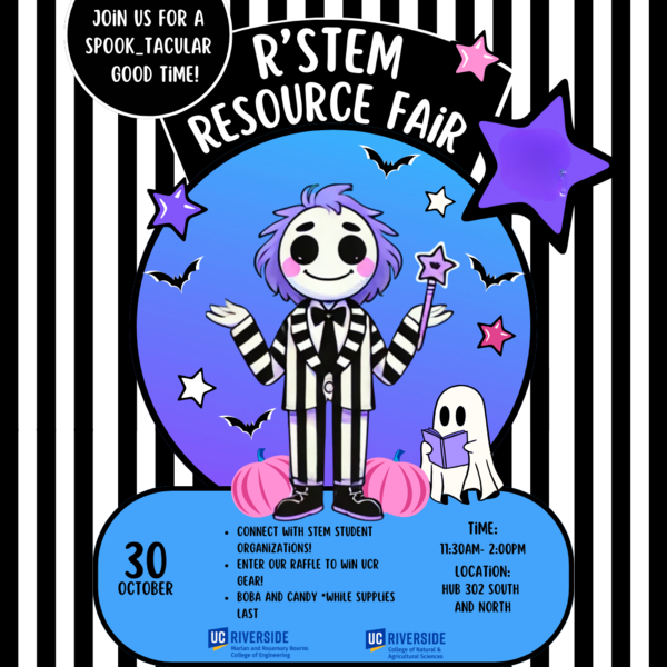 Flyer for R'STEM Resource Fair 